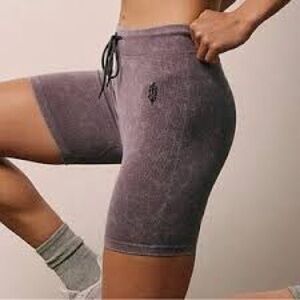 Free People Go To Ribbed Bike Shorts